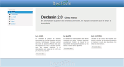 Desktop Screenshot of declasin.com
